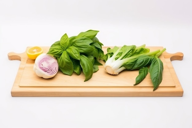 Zbliżenie świeżych ziół